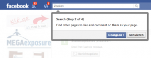 stap 2 van 4 nieuwe functionaliteiten op facebook fanpage
