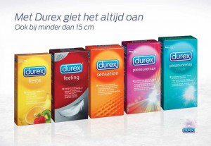 Na HEMA en GAMMA speelt nu ook DUREX in op de actualiteiten rondom de 15 cm