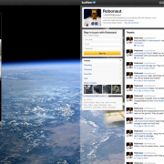 Twitter from space AstroRobonaut