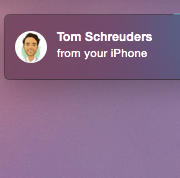 Telefoon aannemen op Mac met Yosemite en IOS 8