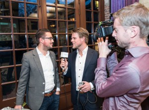 Interview Jelle Drijver en Floris Venneman na afloop Marktlink Nyenrode videoproductie