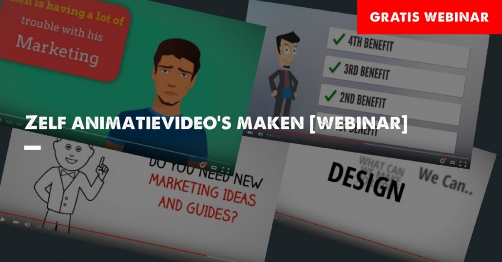 Webinar Zelf animatievideo's maken.